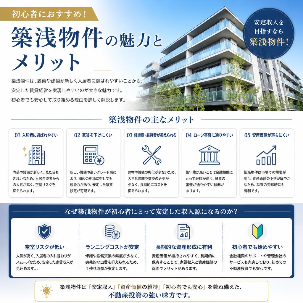 2. なぜ築浅物件なのか？